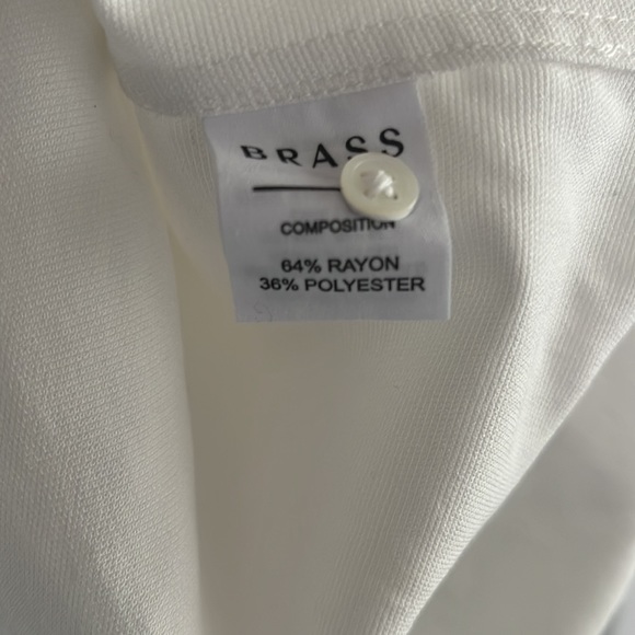 The Classic Button Down Blouse from Brass, 1X - Picture 7 of 8